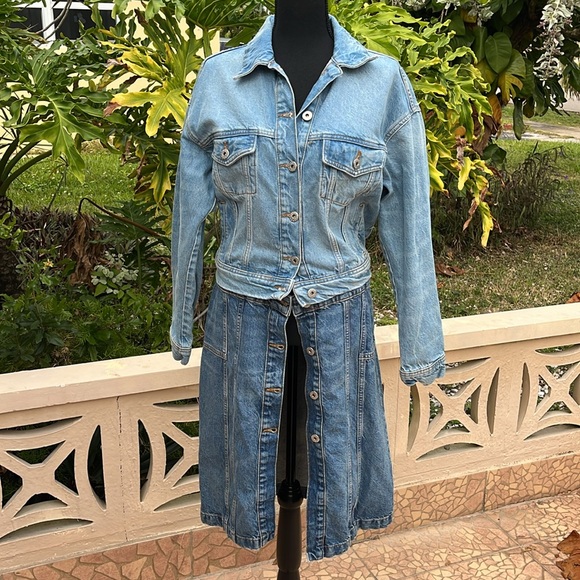 ZARA Maison Special Denim Jacket - Picture 1 of 11